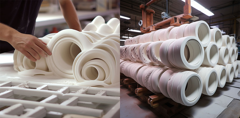 How Fused Silica Ceramic Rolls Are Made